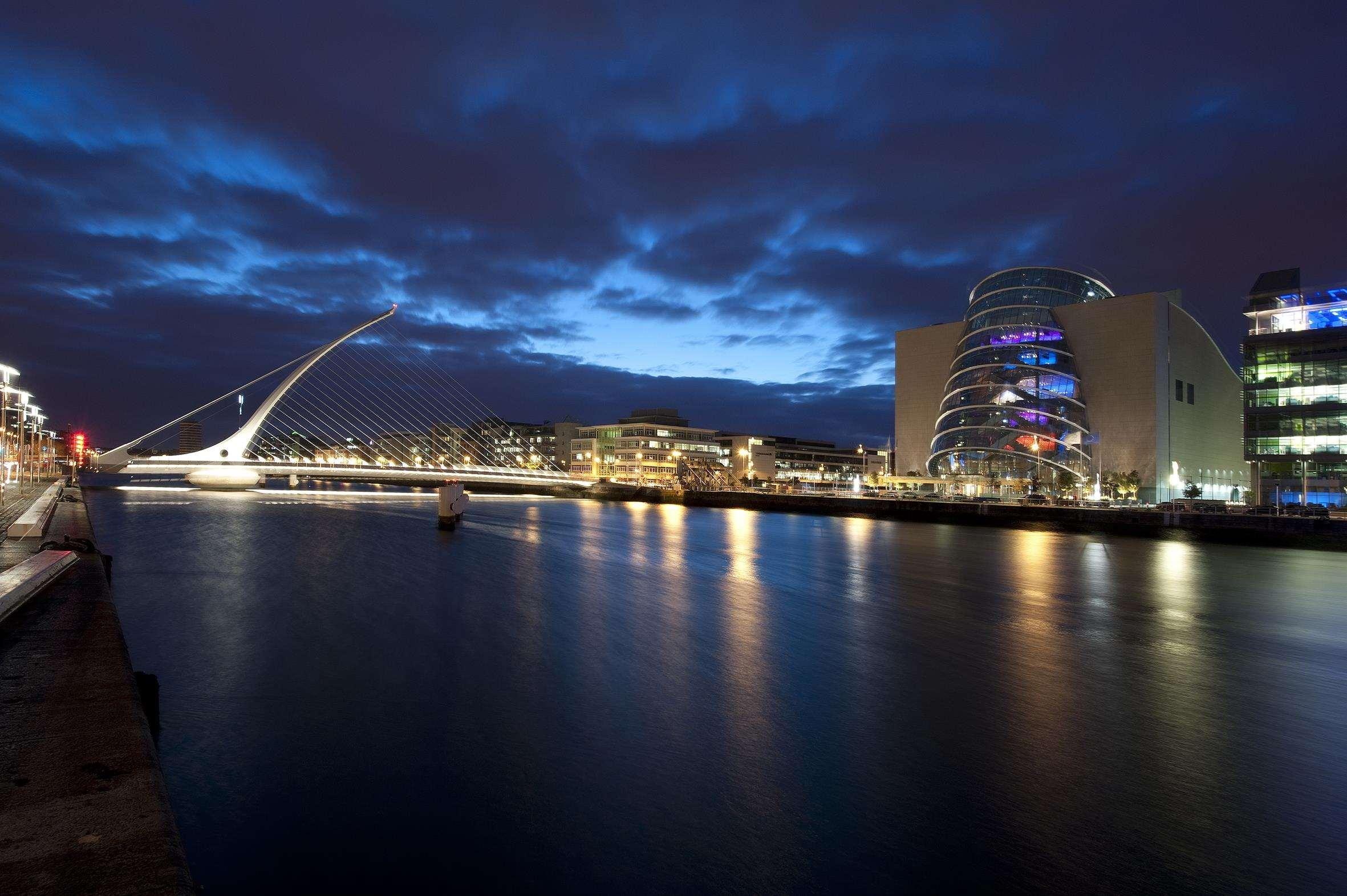 The Fitzwilliam Hotel Dublin Exteriér fotografie Dublin Convention Centre