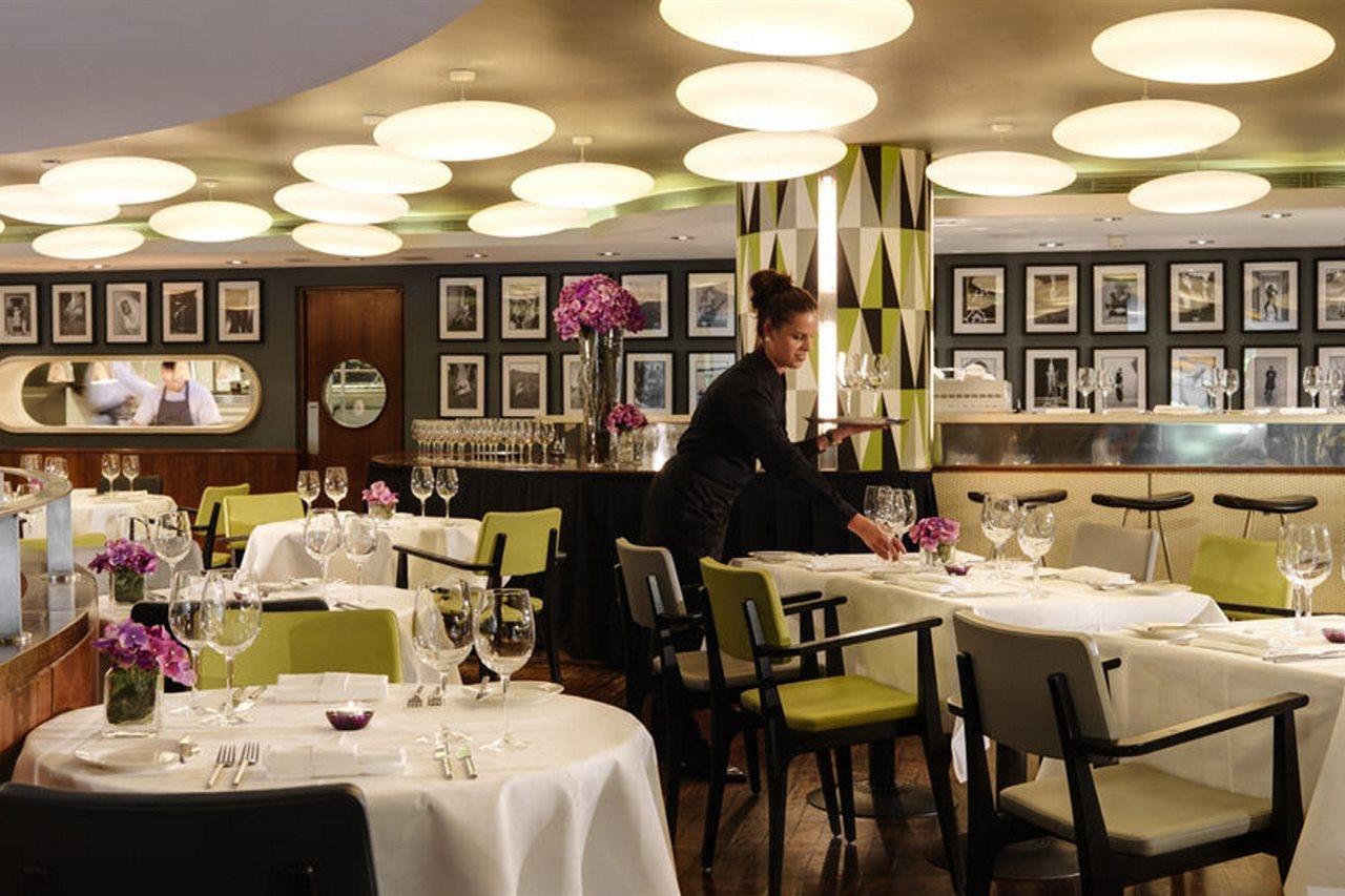 The Fitzwilliam Hotel Dublin Exteriér fotografie The restaurant